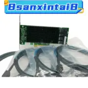 LSI 9400-16i HBA 12 Gbps PCIe 16 Port IT Mode JBOD With 4*SFF-8643 TO SAS Cable