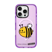 iPhone 16 Pro Impact Case MagSafe Compatible Bee by Matthew Langille
