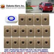 DAKOTA ALERT DCMA-4K PLUS WIRELESS ALARM + RELAYS + 12V OUTPUT - 16 SENSORS