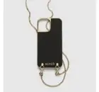 MIMCO CLASSICO HARD CASE FOR IPHONE 12 PRO MAX BLACK LIGHT GOLD RRP:$129.00
