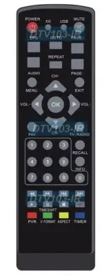 New Replacement IR Remote For DTV103 Model Only