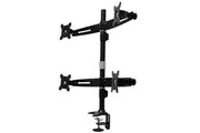 15-24" Quad LCD 4 Screen Desktop Computer Monitor VESA Mount Stand Clamp Base