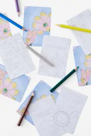 [Typo] Typo - Mini DIY Affirmation Cards - Floral positive affirmations SOLID FLORAL POSITIVE AFFIRMATIONS