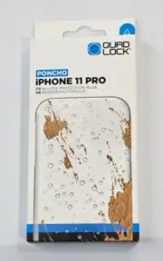 Quad Lock Apple iPhone 11 PRO Wet Weather Poncho 7105039 **FREE EXPRESS FREIGHT*