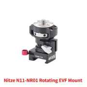 Nitze N11-NR01 Rotating EVF Mount (Quick Release Nato Clamp to Arri Rosette)