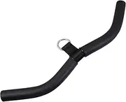 Generic 1pc Fitness Bar Lifting Straps Gym Bar Stand Exercise Gym Pull up Bar Portable Pull up Rack Equipment Curling Bar for Cable Machine Preacher Curl Bar Cable Pull Rope Steel Black