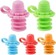 Bottle Spout, Drink Stopper, Kitchen Tools, Pieces Food Grade Silicone Oil Dispenser Tip, Airtight Wine Sealing Cover, Multi-Pack Adapter for Restaurant Bartender