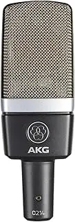 AKG Pro Audio C214 Professional Large-Diaphragm Condenser Microphone, Grey
