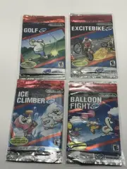 Ice Climber Ballon Fight Excitebike Golf Nintendo E-Reader Pack New Game Boy