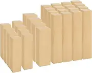 24 Pack Basswood Carving Blocks, Unfinished Wood Carving Kit, Rectangular Bass Wood Blocks Set for Adults Beginner and Experts Carving Whittling Crafts, (6x1x1 inch, 5x1.5x1.5 inch, 4x1x1 inch)