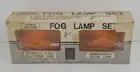 NOS KMC Kmart Fog Lamp Set 82-20-56 Halogen Lexan Lens Stainless Steel Case NEW