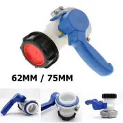 IBC Tote Tank Butterfly Valve Taps Water Adapter for Oil and Water Container