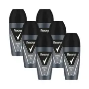 6 x Rexona Men Original 48 Hour Antiperspirant Deodorant 50mL