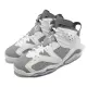 【NIKE 耐吉】Air Jordan 6 Retro 男鞋 灰 Cool Grey 6代 氣墊 喬丹 休閒鞋(CT8529-100)