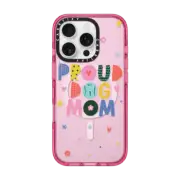 iPhone 16 Pro Impact Case MagSafe Compatible PROUD DOG MOM