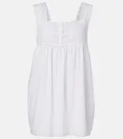[Posse] Posse Ezra broderie anglaise cotton top UK 16 white