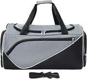 Tadill Travel Duffle Bag Sports Gym Bag Shoulder Bag Overnight Bag with Shoe Compartment for Travel