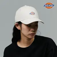 在飛比找momo購物網優惠-【Dickies】男女款淺沙灰純棉品牌Logo刺繡棒球帽｜D