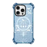 iPhone 16 Pro Bounce Case MagSafe Compatible Sun Moon Stars White Galaxy Boho