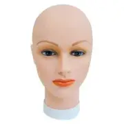 Bald Female Training Head Cosmetology Mannequin Manikin Celebrity burmax wig