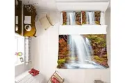 3D Waterfall 8567 Beth Sheridan Quilt Cover Set Bedding Set Pillowcases 3D Bed Pillowcases Quilt Duvet cover