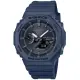 【CASIO 卡西歐】G-SHOCK 農家橡樹 太陽能x藍牙連線 雙顯腕錶 45.4mm(GA-B2100-2A)