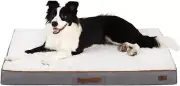 Flat Orthopedic Dog Bed-Memory Foam Dog Bed for Large Sized Dogs, Dog Bed-Large