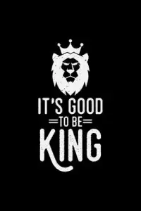 在飛比找博客來優惠-It’s good to be king: 6x9 Lion