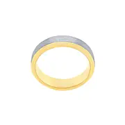 Bevilles Stanton Made for Men Tungsten Yellow Gold Ring