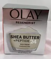 Olay Regenerist Shea Butter + Peptide 24 Rich Cream-Fragrance-Free Moisturizer