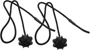 BUGUUYO 2pcs Rear Trunk Tie Strap for Car Storage Tray String Compatible with Models Easy Installation Practical for Shelf Organization