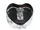 Nova Scotia Duck Tolling Retriever crystal heart with a dog Art-Dog