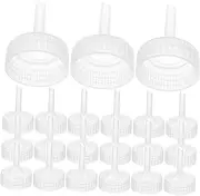 Ipetboom 50pcs Funnel Bottle No-Spill Funnel Clear Small Funnel Hot Bag Funnels for Filling Bottles Thermal Carafe Liquid Funnels Multi-Purpose Small Funnel