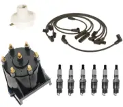 ACDelco Ignition Kit Distributor Rotor Cap Wire Spark Plugs for GMC Sonoma V6