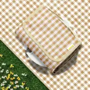 Picnic Blankets Waterproof Foldable, Large Outdoor Beach Blanket Sandproof, Ging