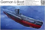 AFV Club 1/350 Scale German U-Boat Type VII B Model Kit