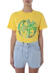 [Alberta Ferretti] Alberta Ferretti-Crew Neck T-Shirt-Donna XS