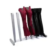 Metal Boot Rack Household Footwear Organizer Easy Installation Shoe Organizer