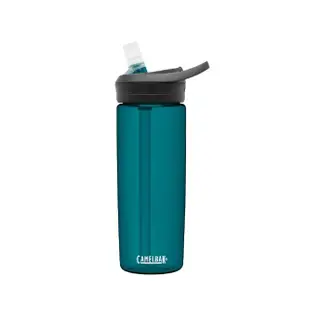 【CAMELBAK】600ml eddy+多水吸管水瓶 潟湖藍(全新設計/水壺/水瓶/多喝水)