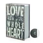 Small Sized Diversion Book Safe Storage Box, Dictionary Secret Safe Can with ...