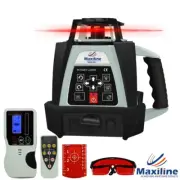 500M Range Self-leveling Rotary Rotating Laser Level Red Beam GSW201 Video