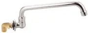 Faucet, Splash Mount Spout Base, 10" Swing-Swivel Spout