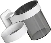 CTIRCHIU Wall-mounted Hair Dryer Bracket Space-saving Bathroom Storage Shelf Hair Dryer Holder Rack Organizer