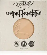 puroBIO Cosmetics compact powder foundation - refill SPF 10 color 02 9 g