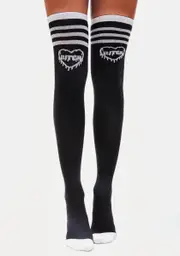 [Too Fast] Creepy Bish Knee High Socks