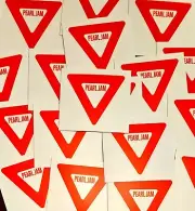 Pearl Jam YIELD Vinyl Kiss-Cut Sticker 2.5"x3" Poster Album Art