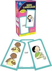 CARSON DELLOSA CD-3927 FLASH CARDS SIGN LANGUAGE