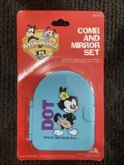 Animaniacs Dot Vintage 1995 Comb And Mirror Set Warner Bros