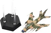 1:72 Scale Alloy Armored Airplane Model for East German Air Force MIG-19PM Fighter Miniature Souvenir Static Display