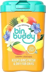 Bin Buddy Surf's Up, 450g, Bin Freshener Deodoriser Powder, Leaves Your Bin Smelling Great, Suitable for Indoor and Outdoor Bins
